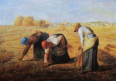 Jean-François Millet, Le spigolatrici, 1857