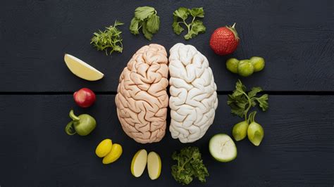 Infografica: Componenti di una dieta sana per il cervello