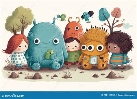 Illustrazione di bambini che interagiscono in diversi contesti sociali, mostrando varie forme di comunicazione ed espressione emotiva.