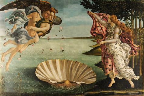 Afrodite che emerge dal mare