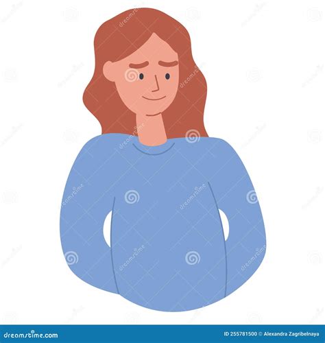 Illustrazione di una persona con espressione triste e isolata