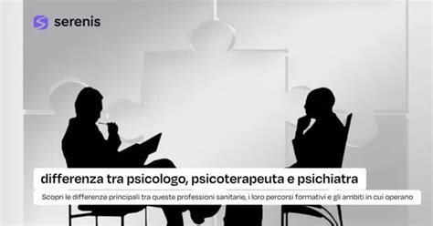 Illustrazione che mostra le differenze tra uno psicologo e uno psicoterapeuta