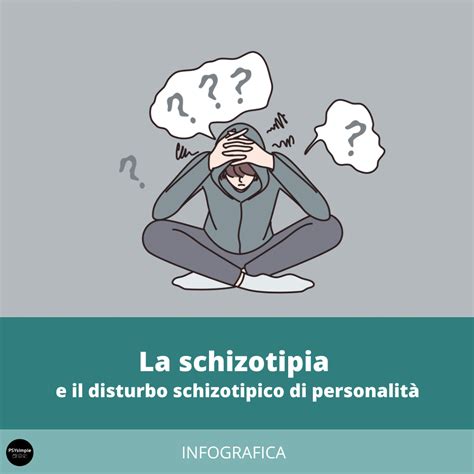 Diagramma che confronta le caratteristiche di Disturbo Schizoide, Schizotipico e Schizofrenia