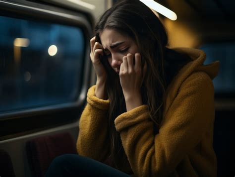 Persona che sperimenta ansia acuta