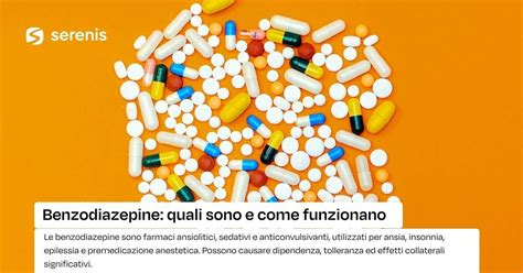 Diagramma comparativo effetti valeriana e benzodiazepine