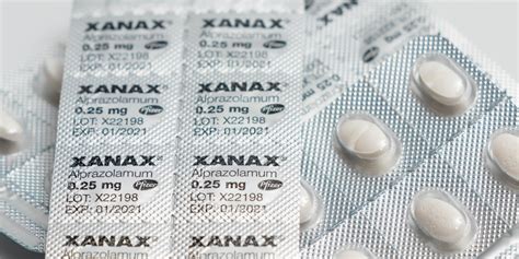Farmaco Xanax in blister