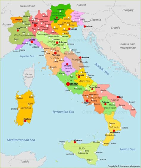 Mappa dell'Italia che evidenzia le regioni con i più alti tassi di stress finanziario quotidiano.