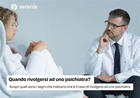 Medico psichiatra durante una visita