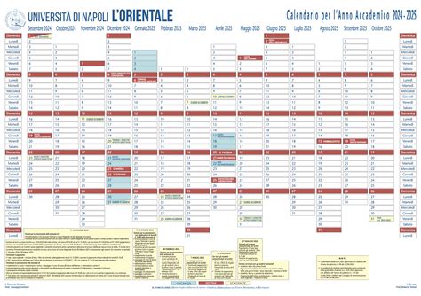 Calendario accademico con lezioni quindicinali e fine settimana lunghi