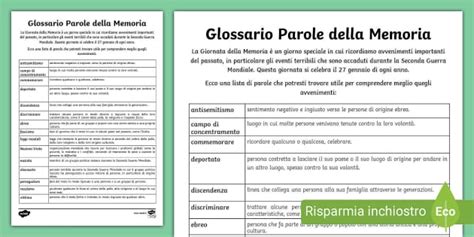 Illustrazione di un glossario storico con parole di ieri e di oggi