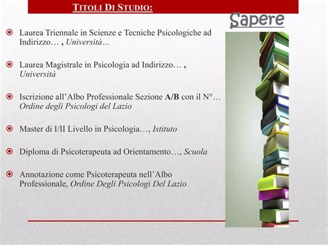 Struttura dell'Albo professionale degli psicologi