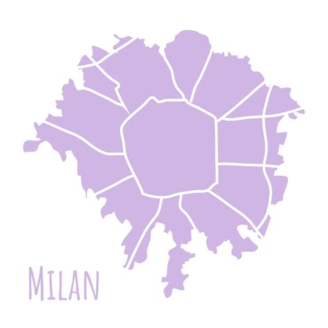 Mappa stilizzata di Milano con un punto che indica lo studio del Dott. Algeri