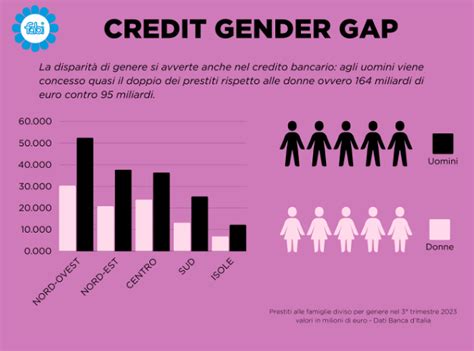 Grafico che mostra le disparità di genere nell'accesso alle risorse