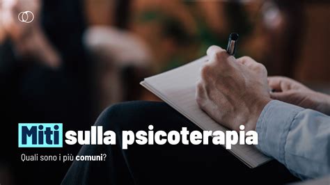 Illustrazione che demolisce i miti comuni sulla psicoterapia