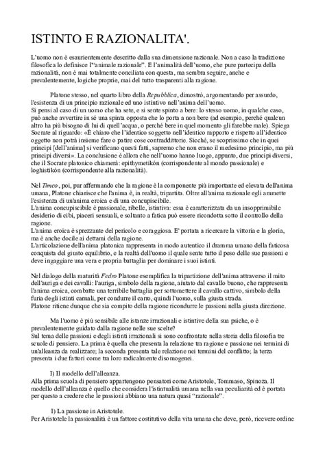 Rappresentazione grafica dell'equilibrio umano tra razionalità e istinto