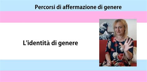 Infografica che mostra le fasi del percorso di affermazione di genere