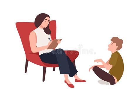 Illustrazione di un dialogo tra terapeuta e paziente