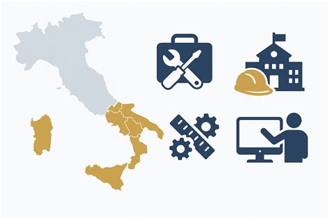 Mappa dell'Italia con icone che rappresentano diverse scuole e iniziative sull'intelligenza emotiva