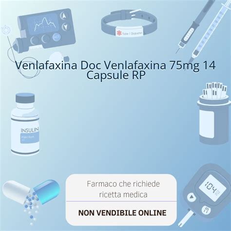 Capsule di venlafaxina a rilascio prolungato