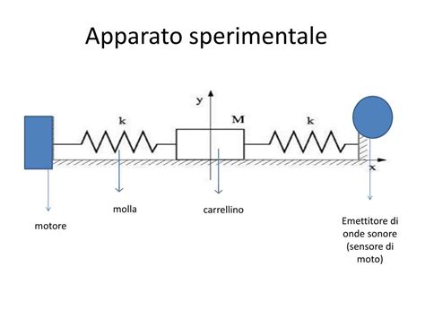 Diagramma di un apparato sperimentale con leve