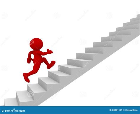 Illustrazione di una persona che sale una scala, con alcuni gradini rotti o mancanti