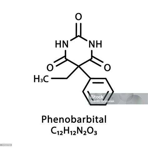 Struttura chimica del fenobarbital