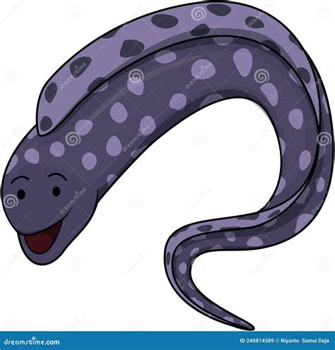 Illustrazione di anguille