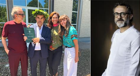 Massimo Bottura e suo figlio Charlie