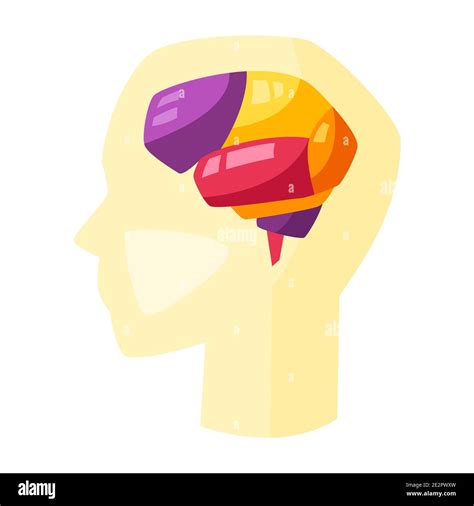 Immagine stilizzata di un cervello connesso a uno stomaco