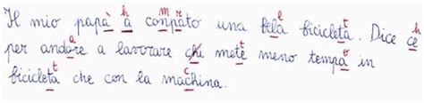 Diagramma che illustra gli errori comuni nella disortografia