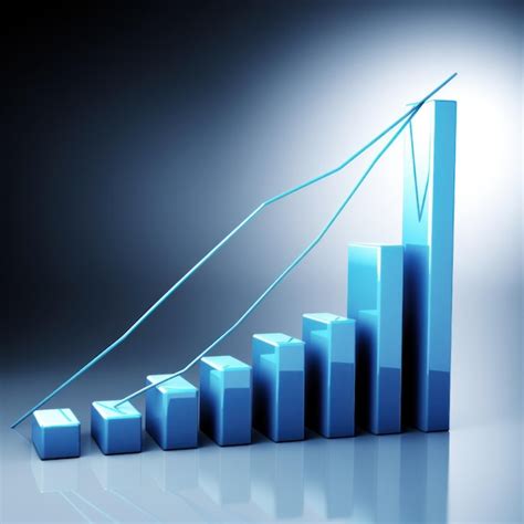 Grafico che mostra la crescita di un'azienda