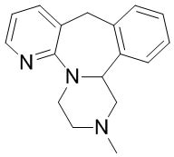 Struttura chimica della Mirtazapina