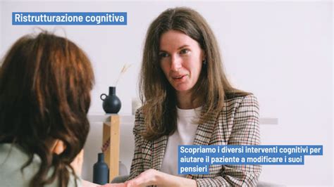 Schema che illustra il processo di ristrutturazione cognitiva