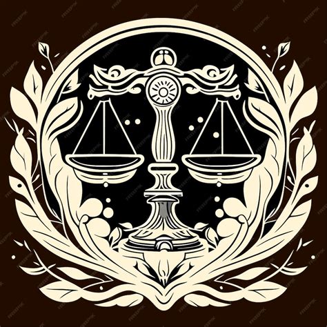 Bilancia della giustizia e simbolo della salute mentale