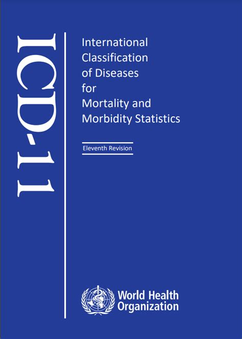 Copertina dell'ICD-11