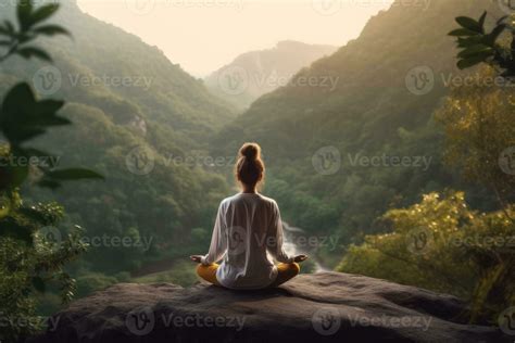 persona che pratica yoga in un ambiente sereno