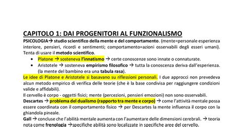 Diagramma che illustra il Funzionalismo in psicologia