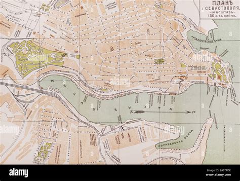 Mappa di Trieste all'inizio del XX secolo