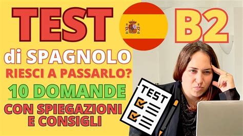 Persona che fa un test di spagnolo online