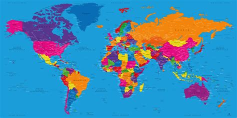 mappa del mondo con simboli emotivi