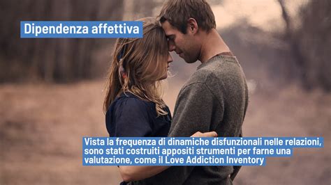 Schema che illustra i segnali della dipendenza affettiva