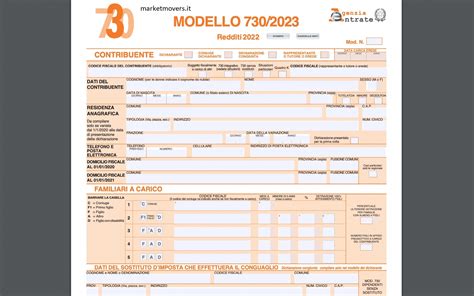 Esempio di Modello S3 compilato (con dati fittizi)