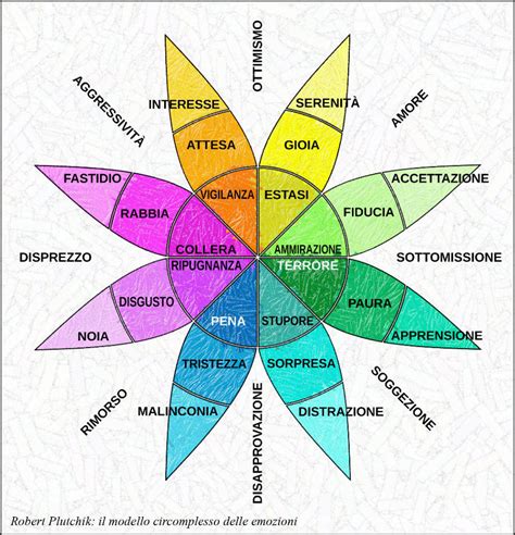 Diagramma che illustra il ciclo delle emozioni e le possibili risposte