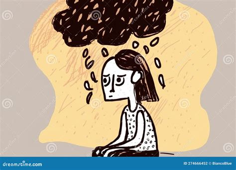 Illustrazione di una persona che si sente sopraffatta