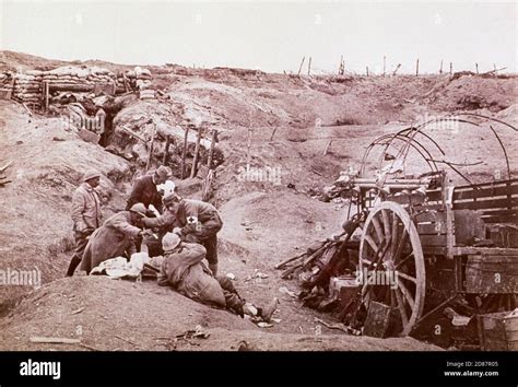 Soldati feriti durante la Prima Guerra Mondiale