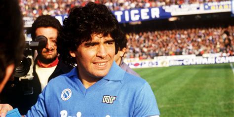 Diego Maradona in campo