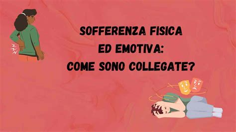 Diagramma che illustra il trasferimento della sofferenza emotiva sul corpo