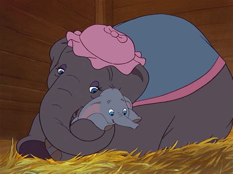 Dumbo e la mamma nel circo