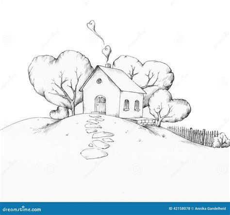 Illustrazione di una casa con simboli di autonomia