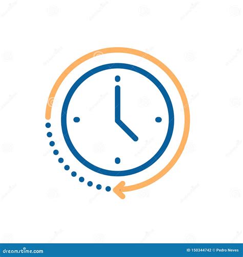 orologio con freccia che indica un ritardo